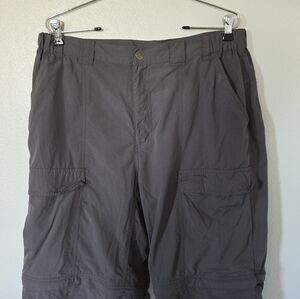 White Sierra | Gray Nylon Zip Off Hiking Pants Size Large/32